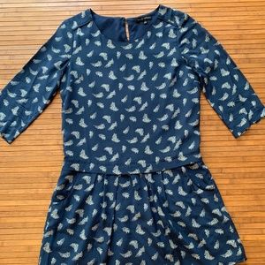 Madewell X Sezane Silk Dress
